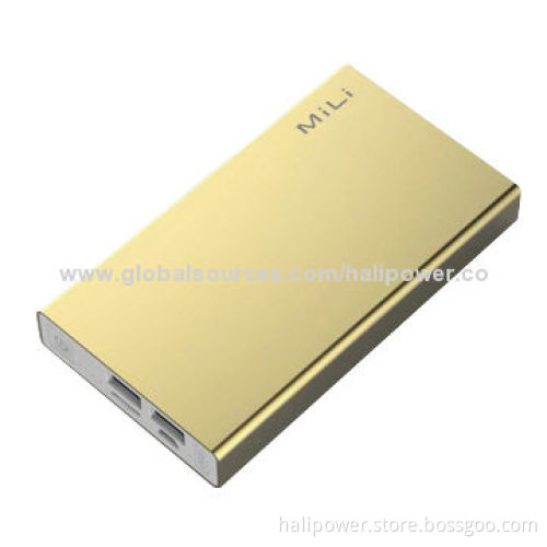 Lithium Polymer Battery Charger Power Bank, Measures 101 x 71 x 18mm